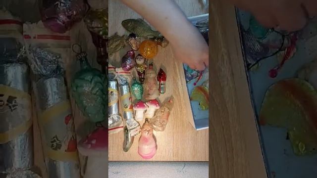 РАСПАКОВКА посылки с РАРИТЕТНЫМИ ёлочными игрушками / Ёлочные игрушки СССР смотреть онлайн