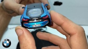 Полный комплект | обзор моделей BMW I8 Coupe, Roadster и Vision Efficient Dynamics  1:43 Minichamps