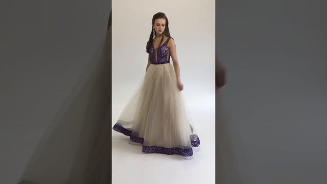 Вечернее платье с фатина. смотреть онлайн