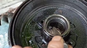 Замена ступичного подшипника задней ступицы