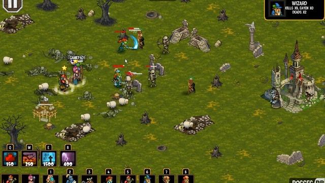 Royal Offense Walkthrough for Cursed Castle (Steam/Coop) смотреть онлайн