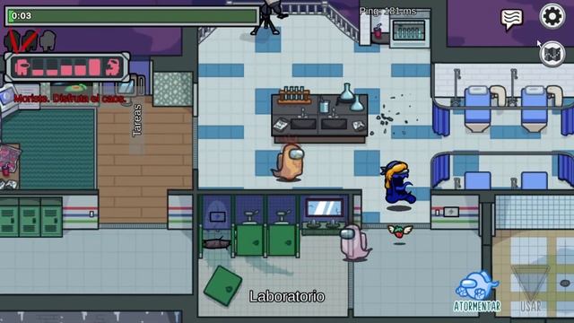 Jugando con amigos AMOUG US? (un video nomas) смотреть онлайн
