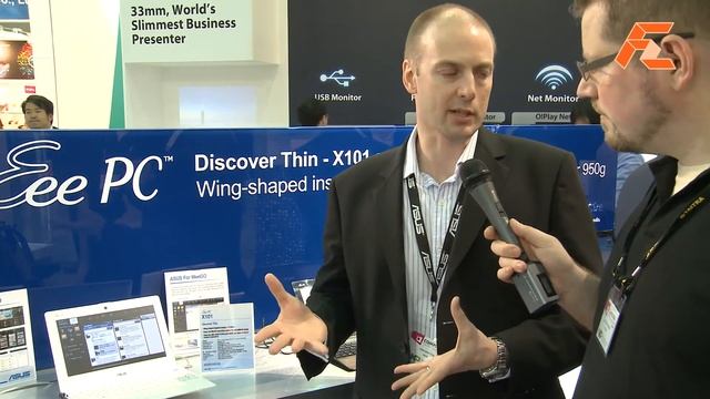 ASUS X101 Eee PC @ Computex 2011 смотреть онлайн