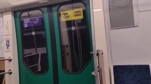 Поездка на Юбилейном от ст. Беговая до ст. Рыбацкое 2 часть (Елизаровская - Рыбацкое)