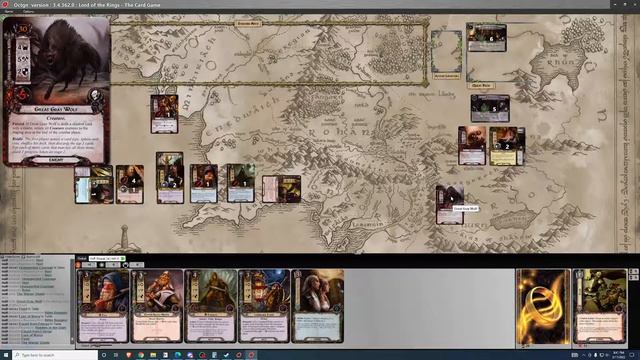Dungeons Deep and Caverns Dim Dwarves Game LOTR LCG Progression Series Solo смотреть онлайн