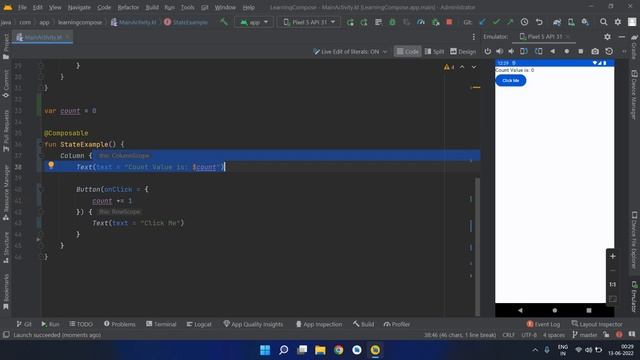 State in Jetpack Compose For Beginners смотреть онлайн