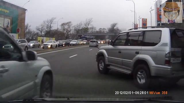 Не поделили дорогу Владивосток Лучшее видео смотреть онлайн