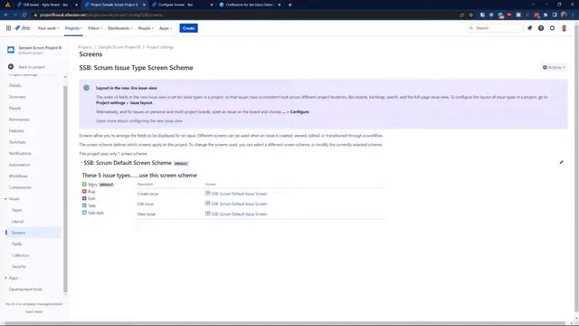 Screens in Jira (Issue type Screen Scheme) смотреть онлайн