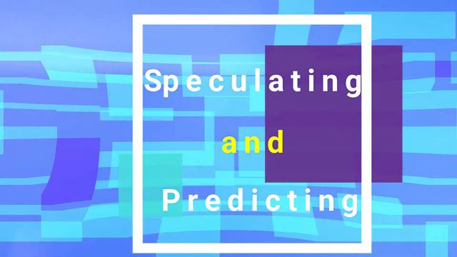 # Speculating And Predicting