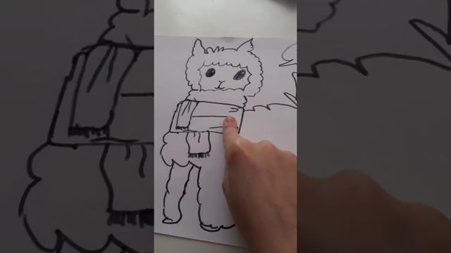 Рисуем ламу смотреть онлайн