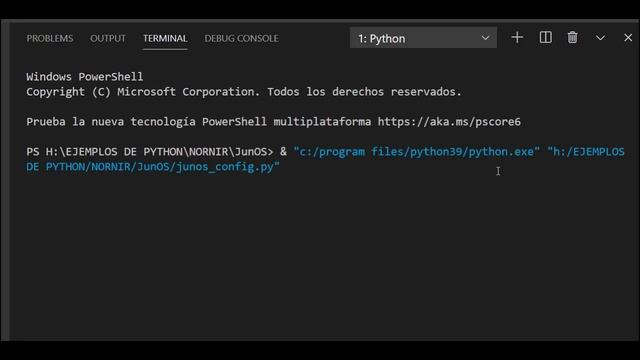 Juniper con Nornir 3.1.0 Configuracion Masiva desde Visual Studio Code Python GNS3 смотреть онлайн