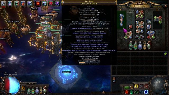 NECROMANCER AURA STACKER - Path Of Exile 3.15