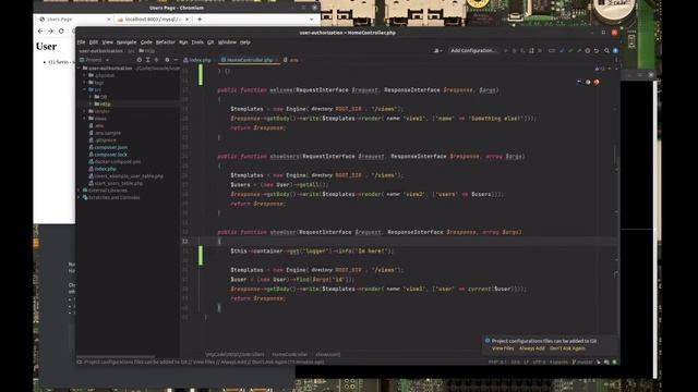 PHP OpenSwoole HTTP Server - User Authorization - Part 2 смотреть онлайн