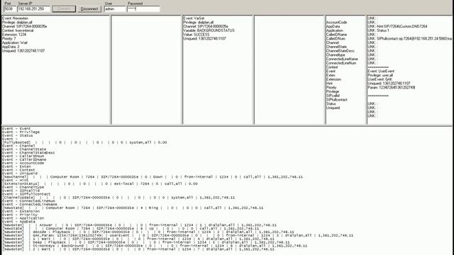 Asterisk AMI Monitor Utility смотреть онлайн
