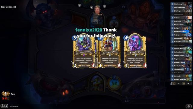 NEW META Potionmaster Rogue - Full Run - Hearthstone Arena смотреть онлайн