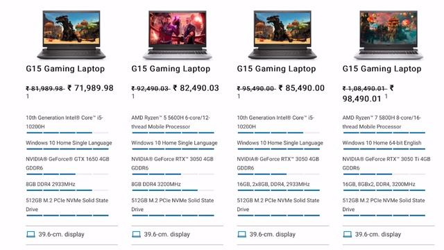 Dell G15 Gaming Ryzen 5600H with Rtx 3050 india launched price specs and availability смотреть онлайн