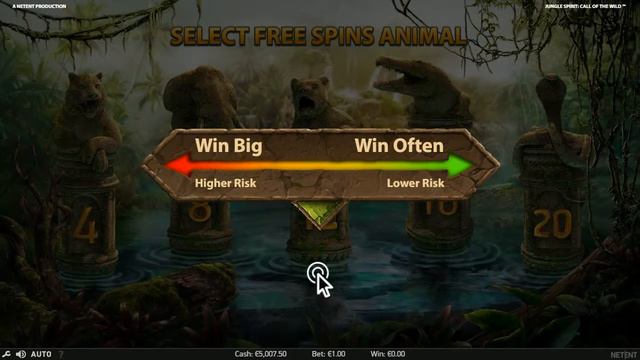 NetEnt - Jungle Spirit: Call of the Wild - Gameplay Demo смотреть онлайн