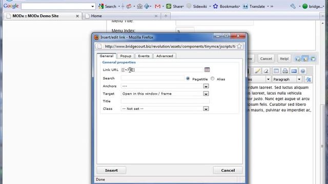 Page Content Editing - Linking, MODx Content Management System Training Part 10 смотреть онлайн