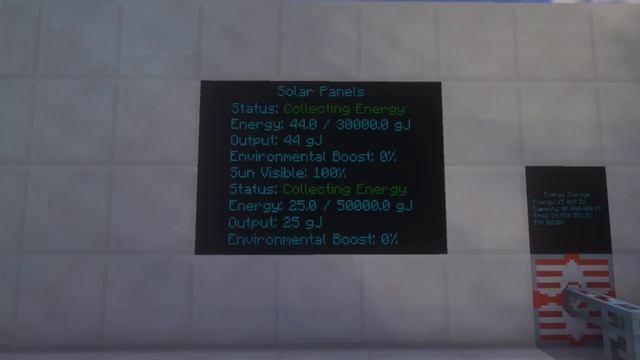 Energy Control and Galacticraft Solar Panels смотреть онлайн