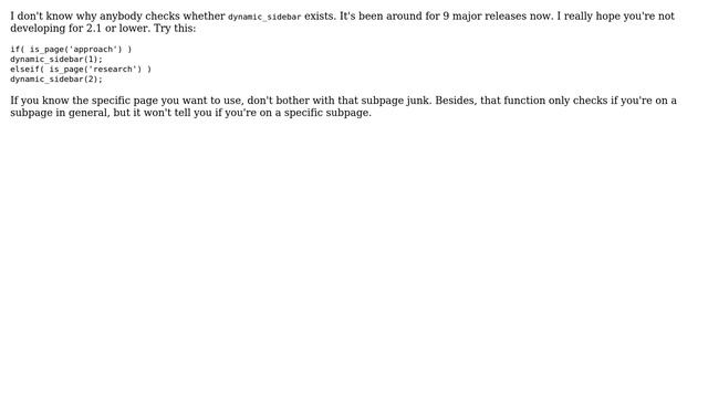Wordpress: Dynamic Sidebars On Multiple Subpages (3 Solutions!!) смотреть онлайн