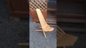 Садовые стулья своими руками