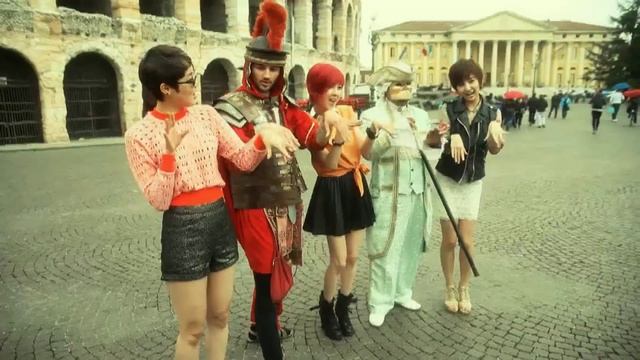 T-ara & Gangkiz Europe travel sketch preview смотреть онлайн