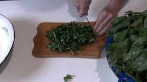Заморозка щавеля с зеленью / Заготовки на зиму.