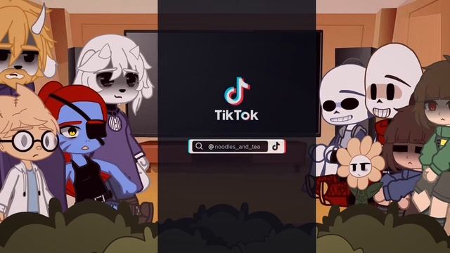 || Undertale react || Part 2 || Gacha Club || смотреть онлайн