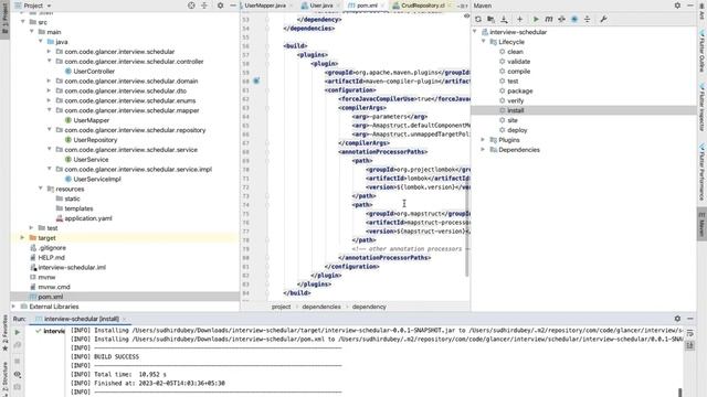 user sign up API development using spring boot rest service смотреть онлайн