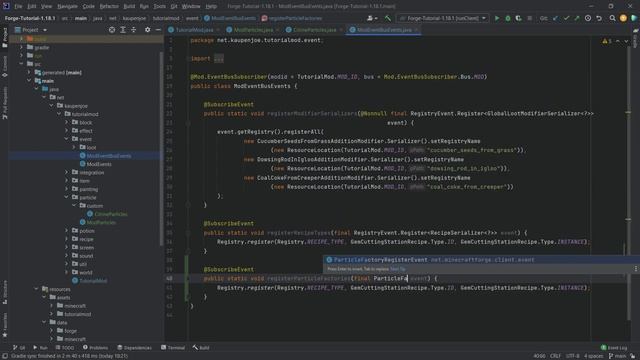 Minecraft Modding 1.18.2 with Forge | CUSTOM PARTICLES смотреть онлайн