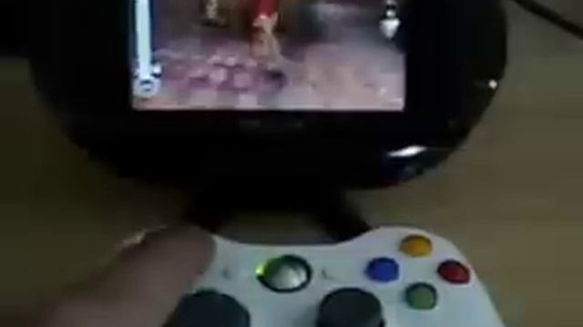 Sony PSP Using 360 wireless joypad смотреть онлайн