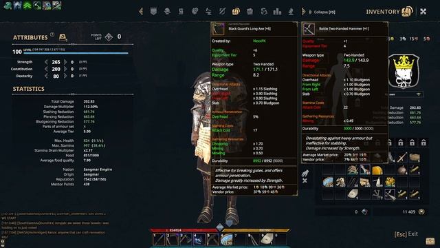 BEST AXE BRUISER BUILD - Gloria Victis смотреть онлайн