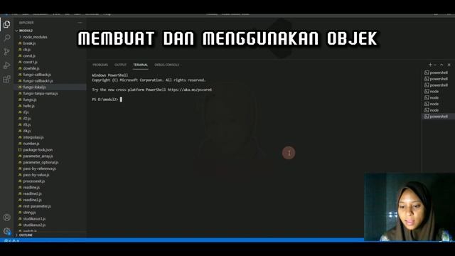 Modul 3 - #2 Tipe Objek dalam JavaScript-Node.js смотреть онлайн