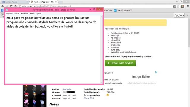 Como Colocar Tema no Facebook 2014 смотреть онлайн
