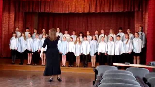 Э. Григ, переложение для хора Г. Беляева. «Заход солнца» смотреть онлайн