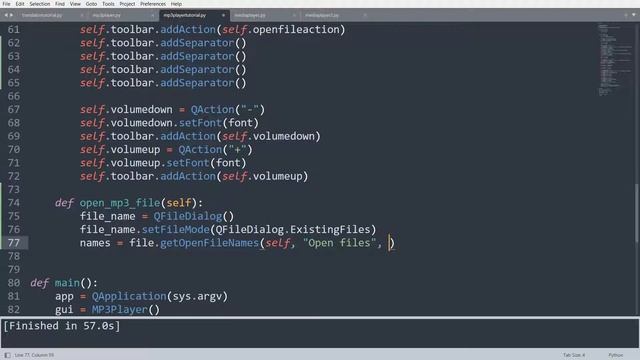 Part 2: Cara Membuat MP3 Player || PyQt5 || Python смотреть онлайн
