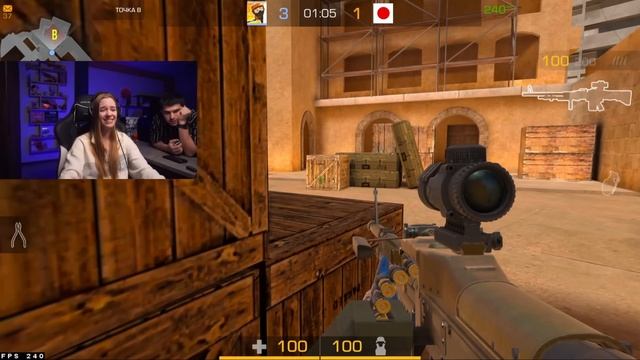 ПРИТВОРИЛАСЬ ЧИТЕРОМ и ЗАТРОЛЛИЛА АГРО-СТРИМЕРА ДИГЛОМ АУРЕЙТ в STANDOFF 2 смотреть онлайн