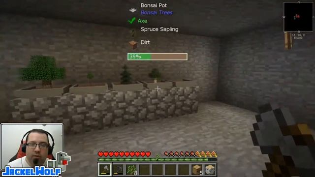 [STONEBLOCK 2] EP84 - BONSAI TREES (AUTO WOOD TUTORIAL) смотреть онлайн