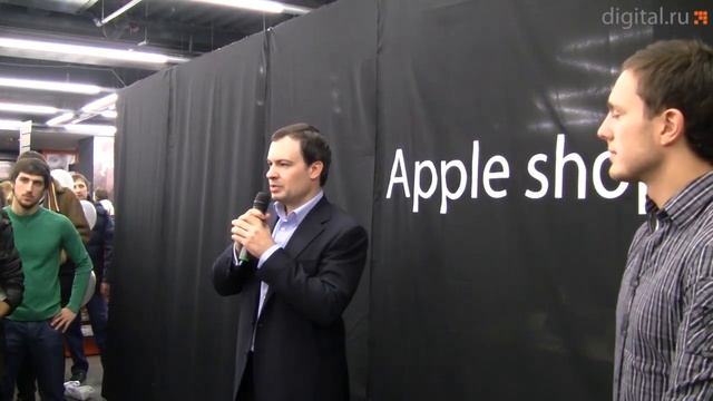 Открытие первого Apple Shop в России смотреть онлайн
