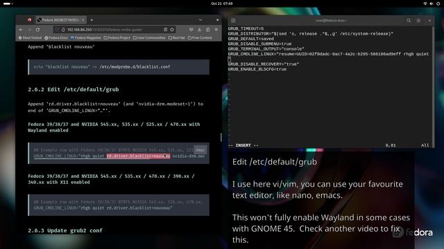 Howto Install NVIDIA Drivers on Fedora 39 [545.29.06 / 535.129.03 / 470.223.02] [kernel 6.5+] смотреть онлайн