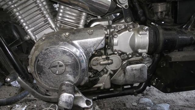 Suzuki VS 400 Intruder. Как я прокачивал сцепление))) Часть 1 смотреть онлайн