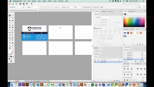 How to make a master artboard or parent artboard in illustrator - Graphic Design How to смотреть онлайн