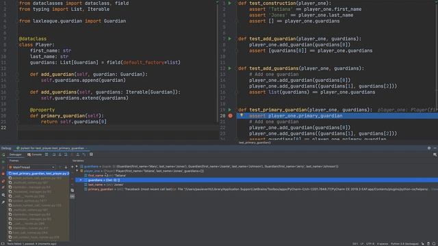 Step 8 - Pytest tutorial: Debugging during testing смотреть онлайн