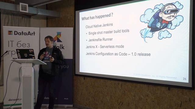 SPB Jenkins Meetup №12. Cloud Native Jenkins, и что происходит в проекте? смотреть онлайн