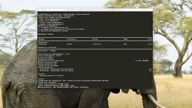 Installation Odoo Centos7 tutorial FR смотреть онлайн