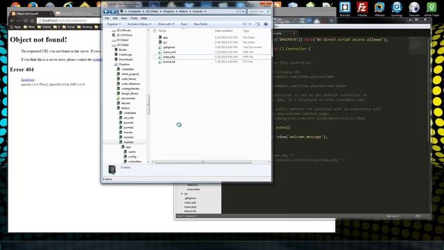 Codeigniter App Part 2 - Installation and Configuration смотреть онлайн