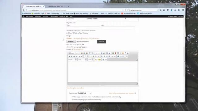 Adding events to the web calendar смотреть онлайн