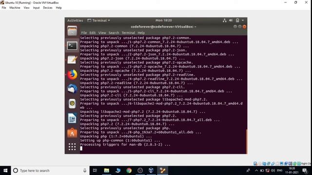 Command to Install Apache Server and Php in Ubuntu | #Code_Forever смотреть онлайн