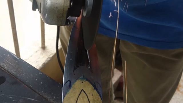 Daga de Acero Hecha a Mano por Fiorenzo Iannarella - HANDMADE DAGGER смотреть онлайн