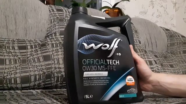Распаковка — Моторное масло WOLF OfficialTech 0W30 MS-FFE смотреть онлайн